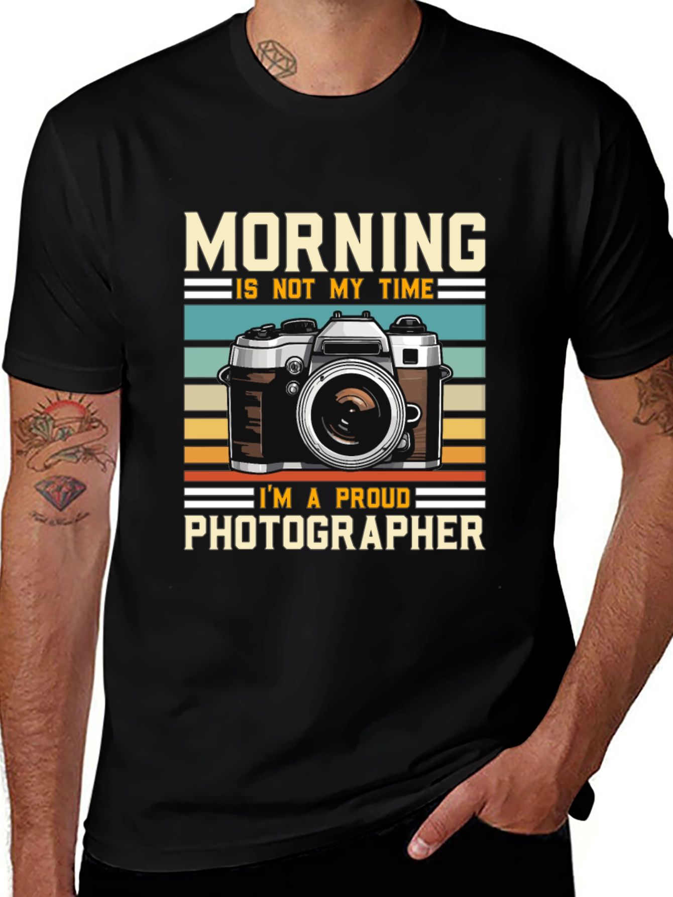 Photographer T-Shirt - Not a Morning Person