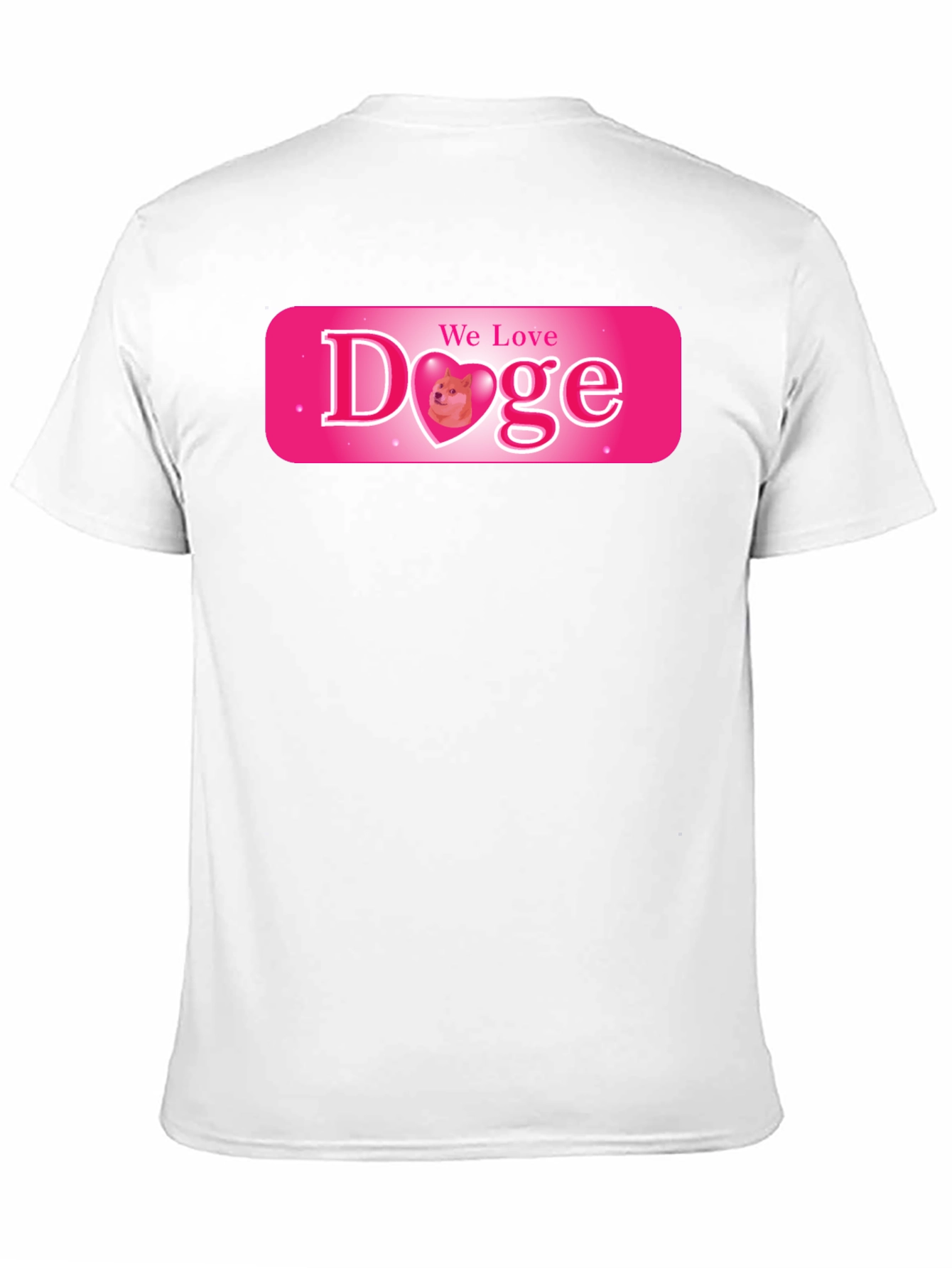 We Love Doge Graphic Tee - Black