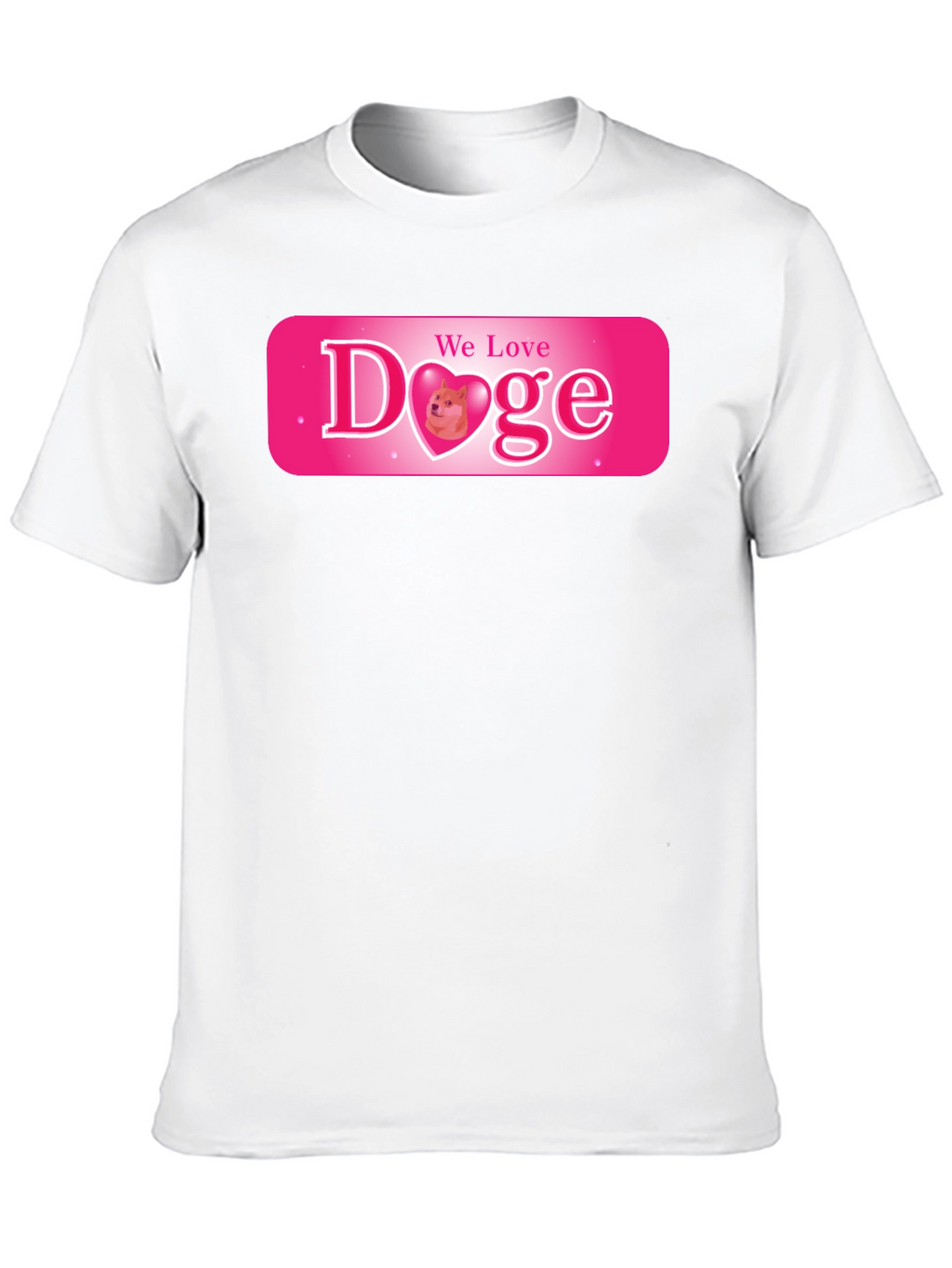 We Love Doge Graphic Tee - Black