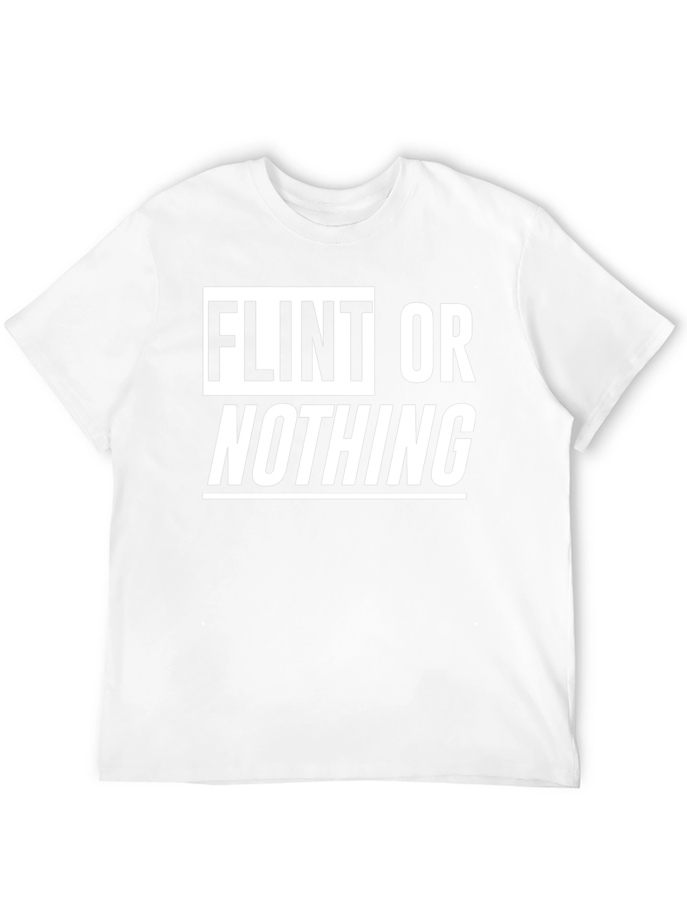 Flint or Nothing Graphic T-Shirt - Black