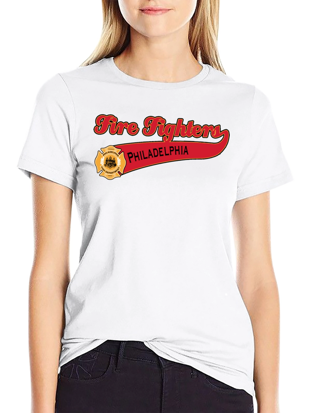 Philadelphia Firefighters Black T-Shirt