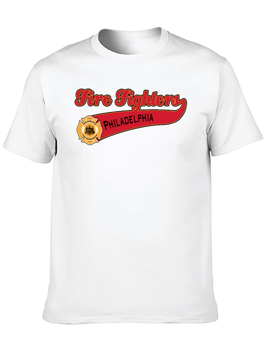 Philadelphia Firefighters Black T-Shirt