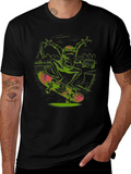 Frog Skateboard T-Shirt - Radical Reptile Style