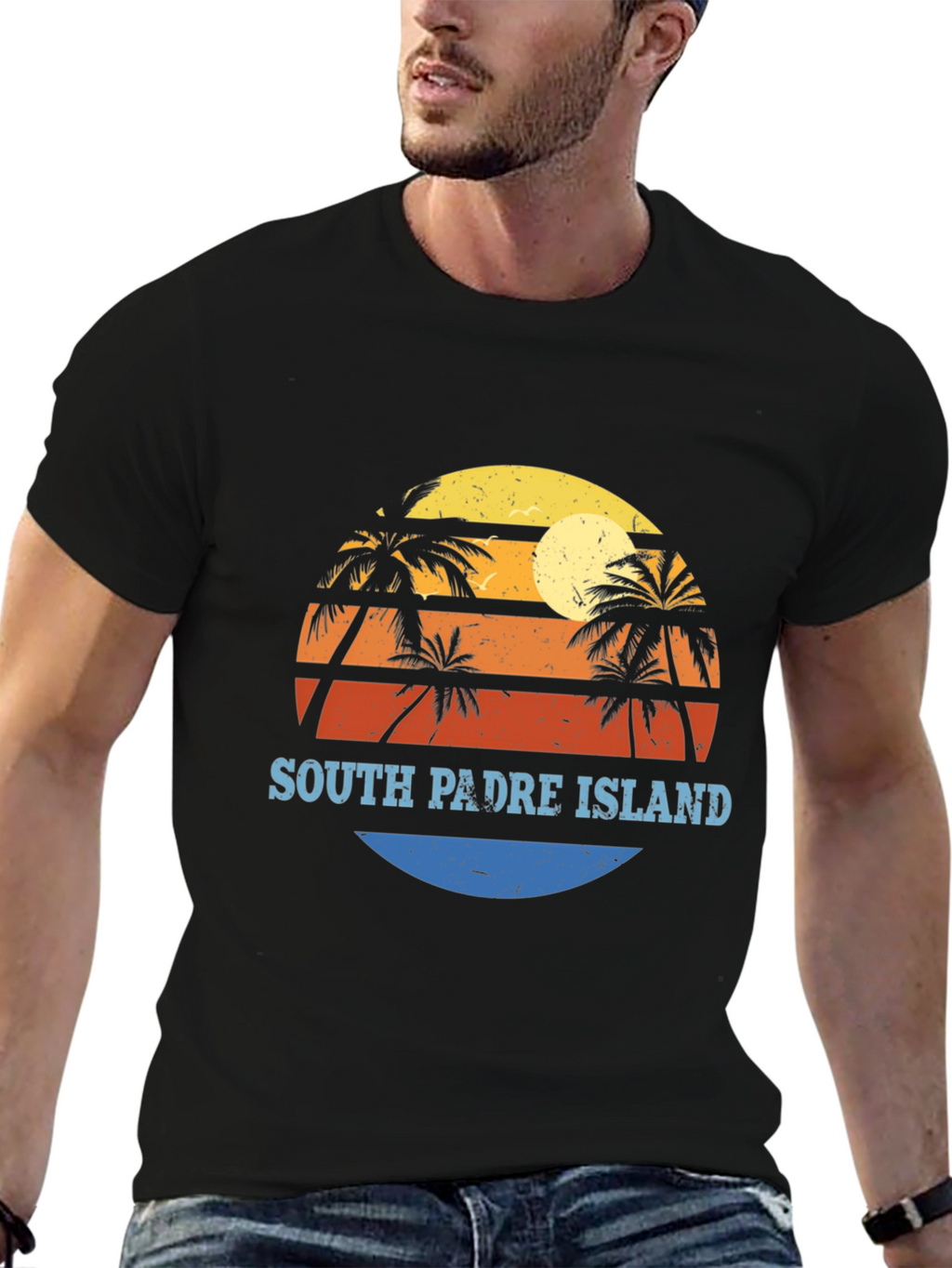 South Padre Island Retro T-Shirt