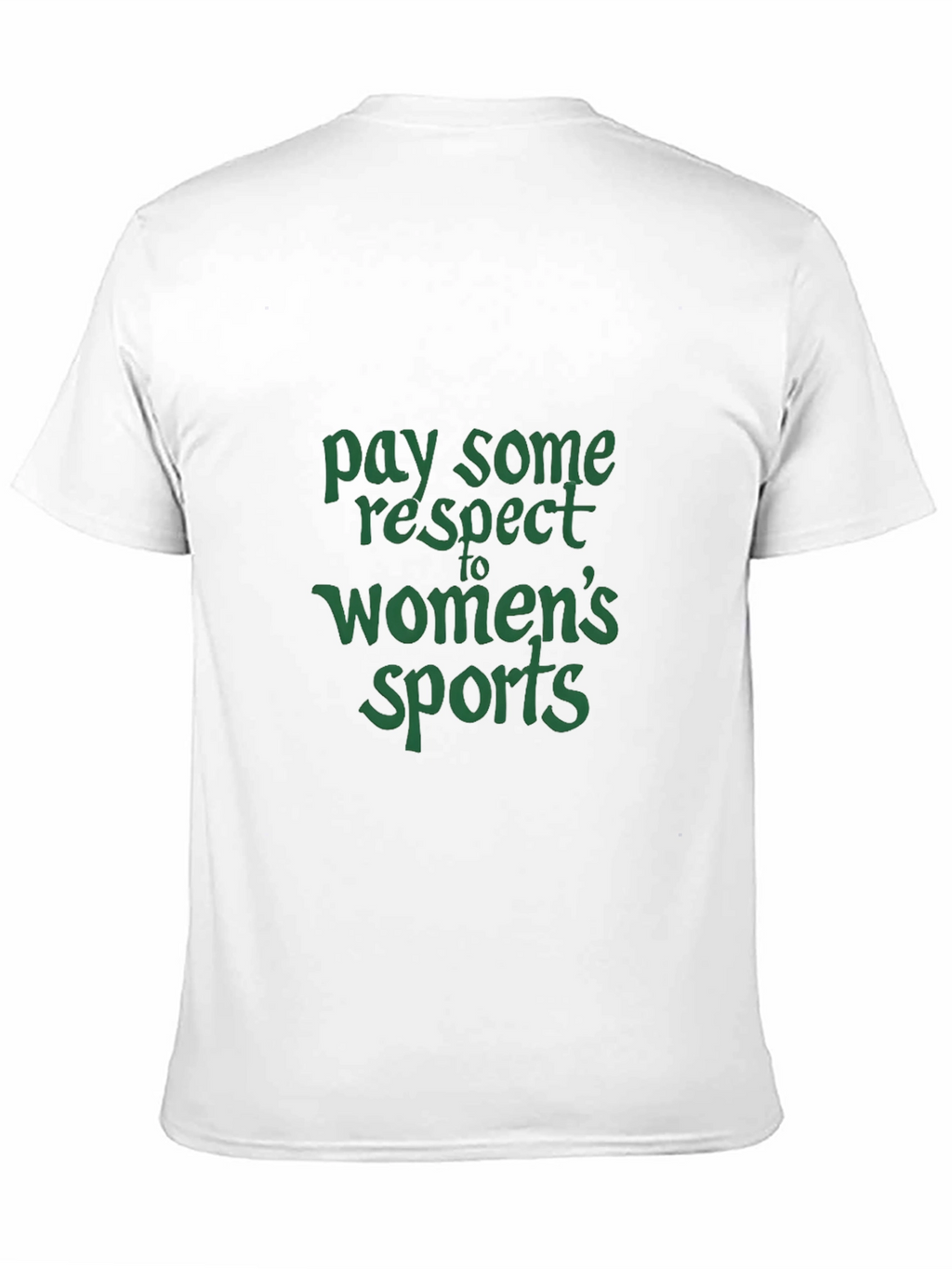 Respect Womens Sports Graphic T-Shirt