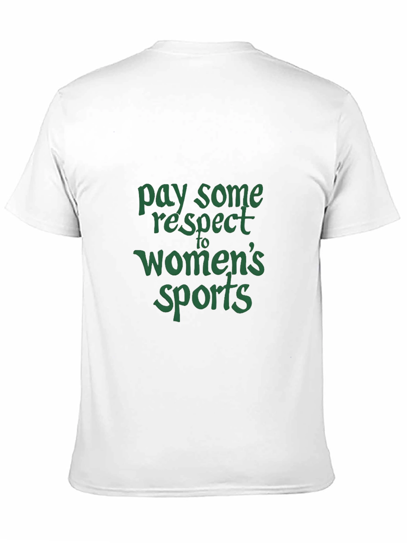 Respect Womens Sports Graphic T-Shirt