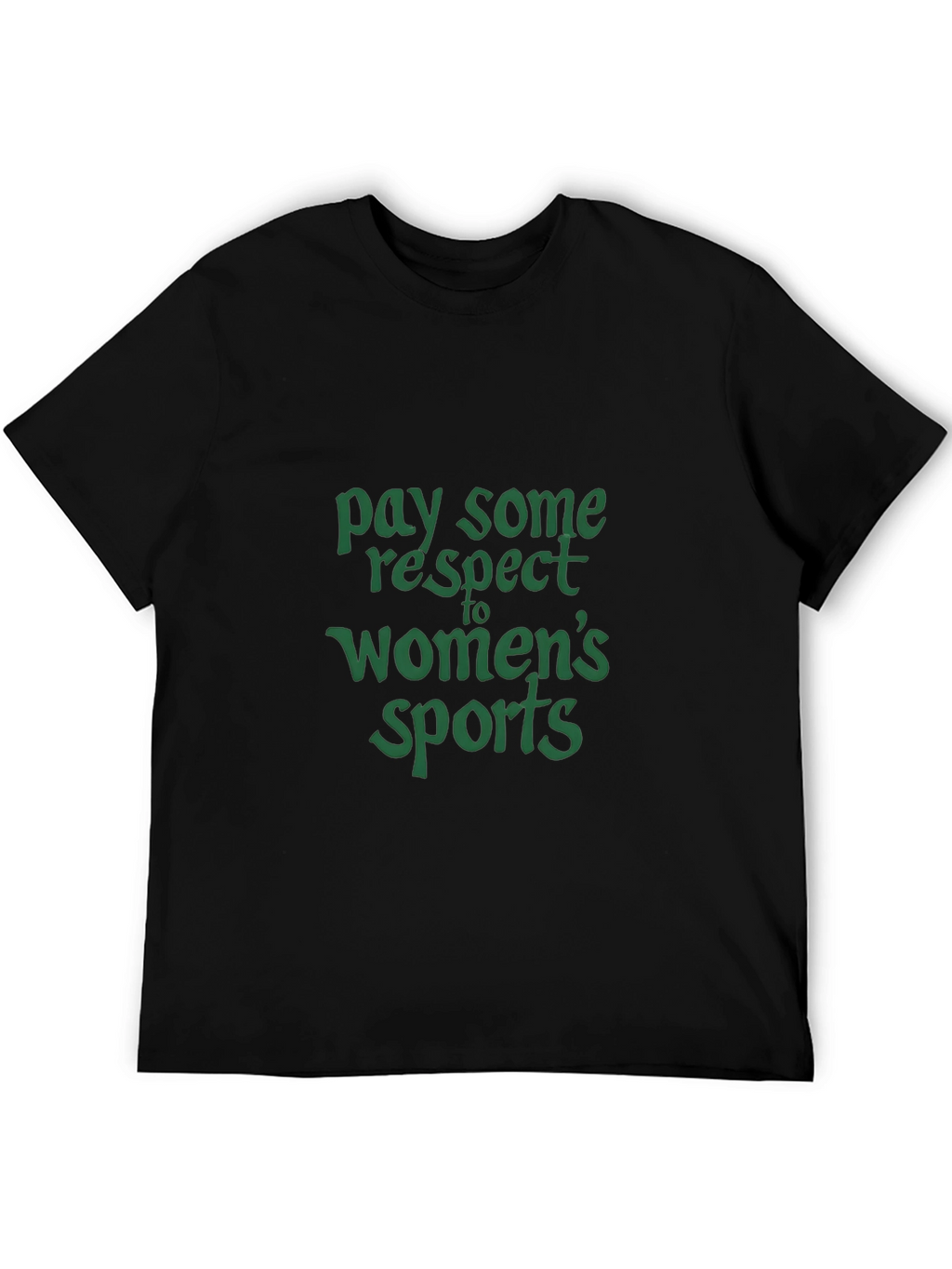 Respect Womens Sports Graphic T-Shirt