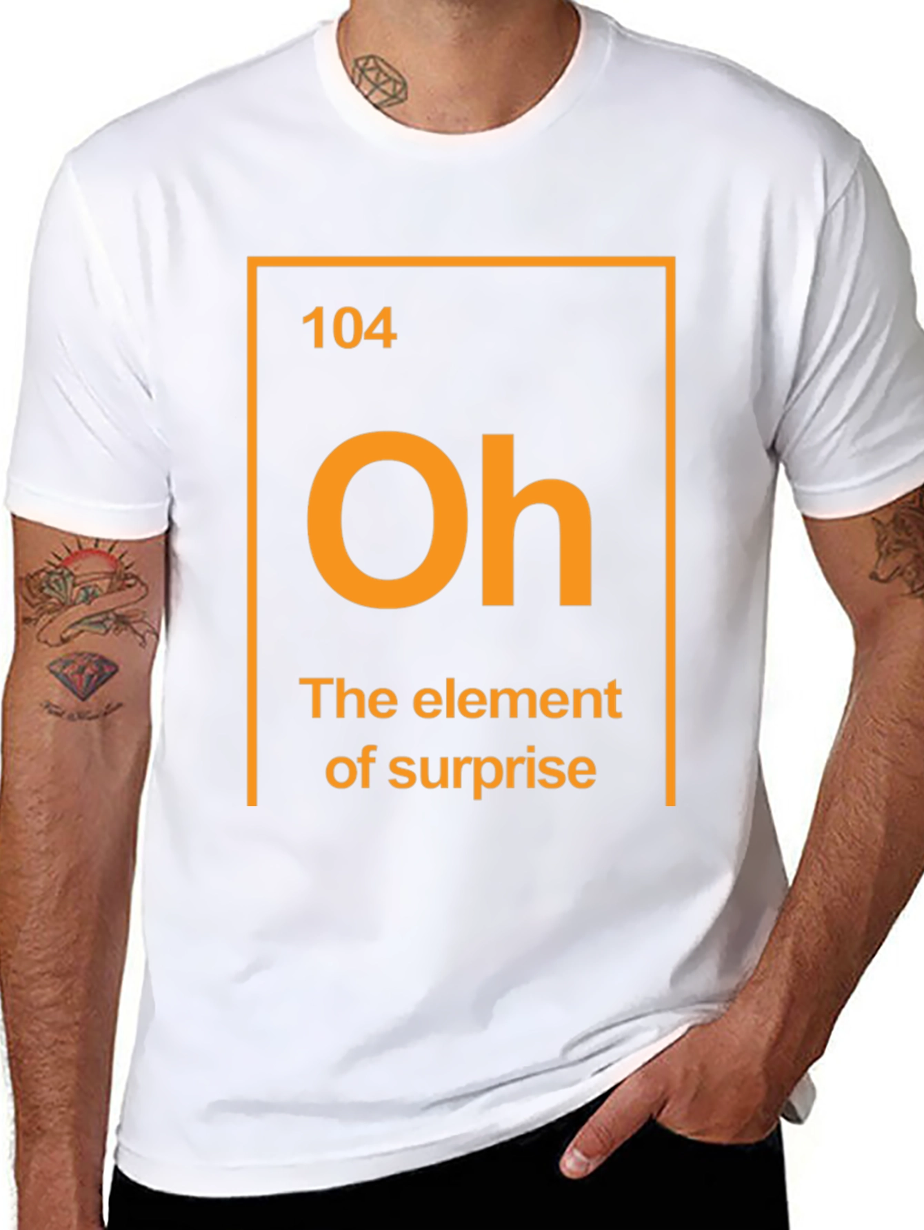 Element of Surprise T-Shirt Funny Chemistry Tee