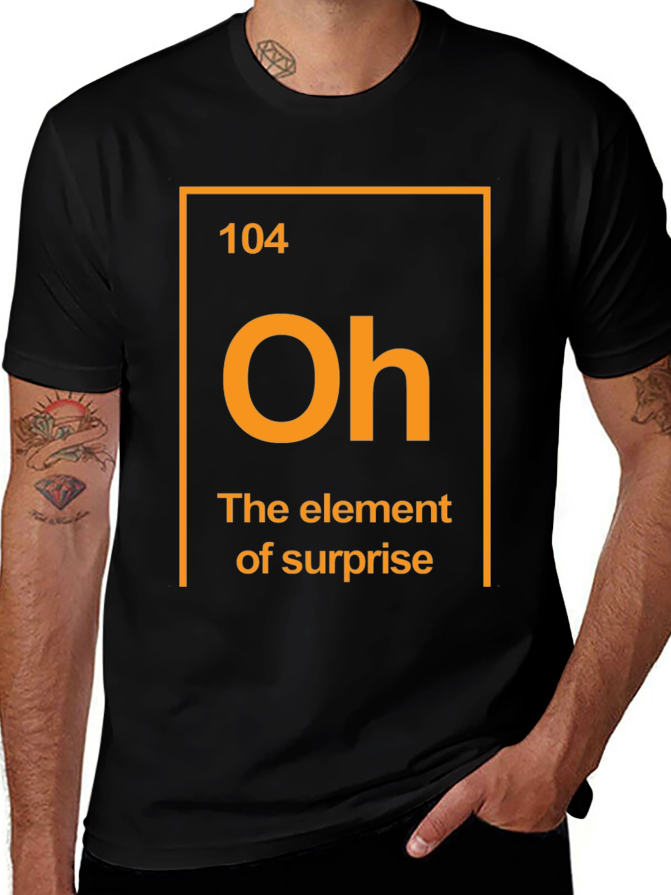 Element of Surprise T-Shirt Funny Chemistry Tee