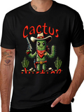 Cactus Justice Graphic Tee - Western Style