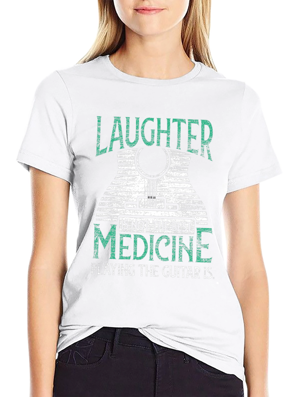 Laughter is Medicine Guitar Player T-Shirt