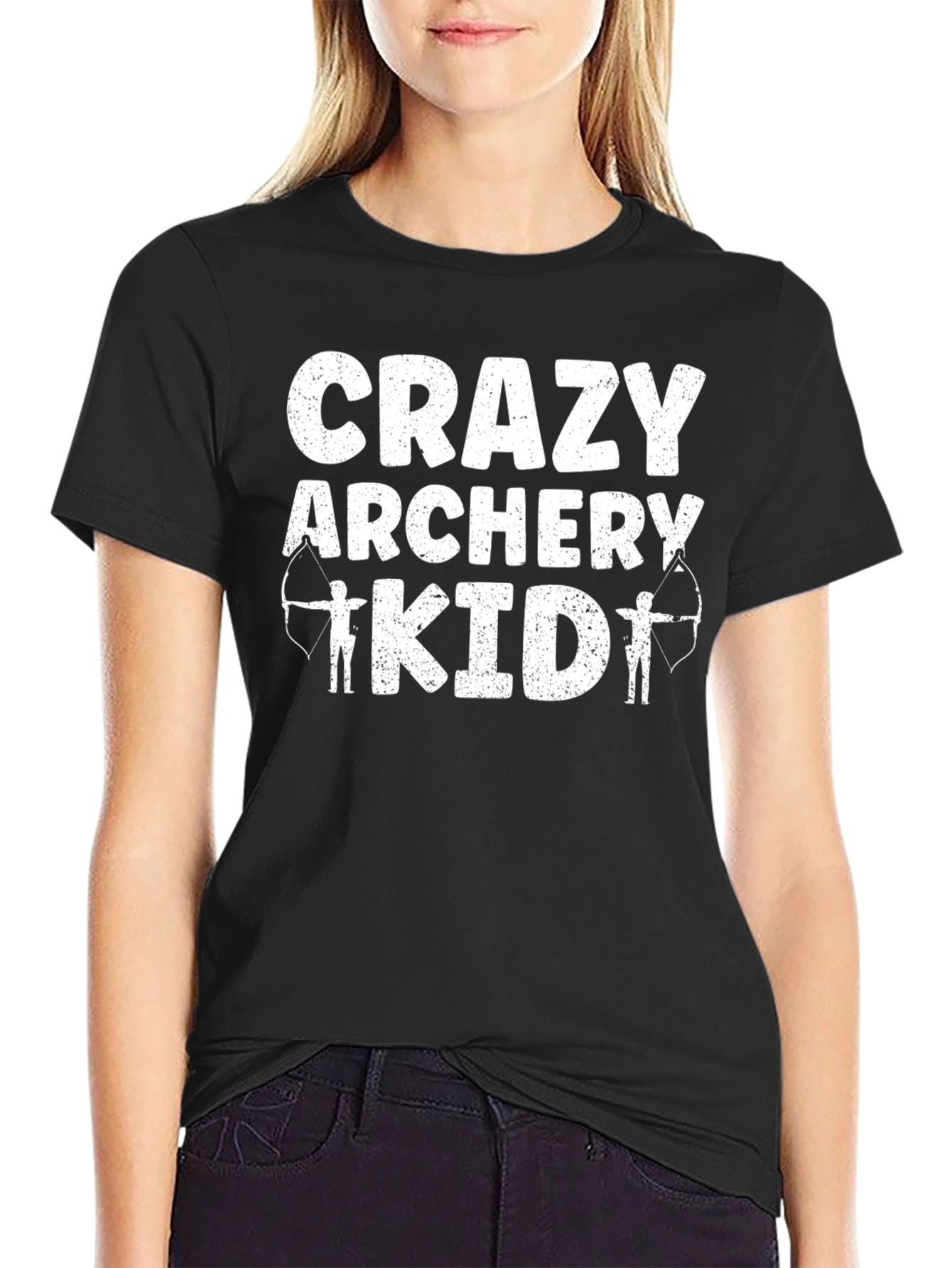 Crazy Archery Kid T-Shirt | Archery Tee for Youth