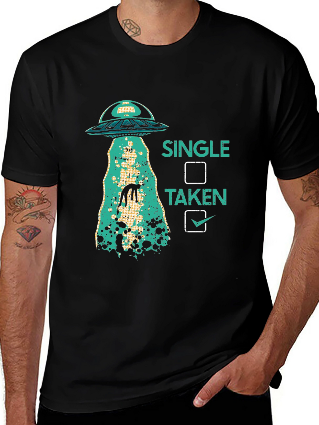 Taken Alien Abduction T-Shirt
