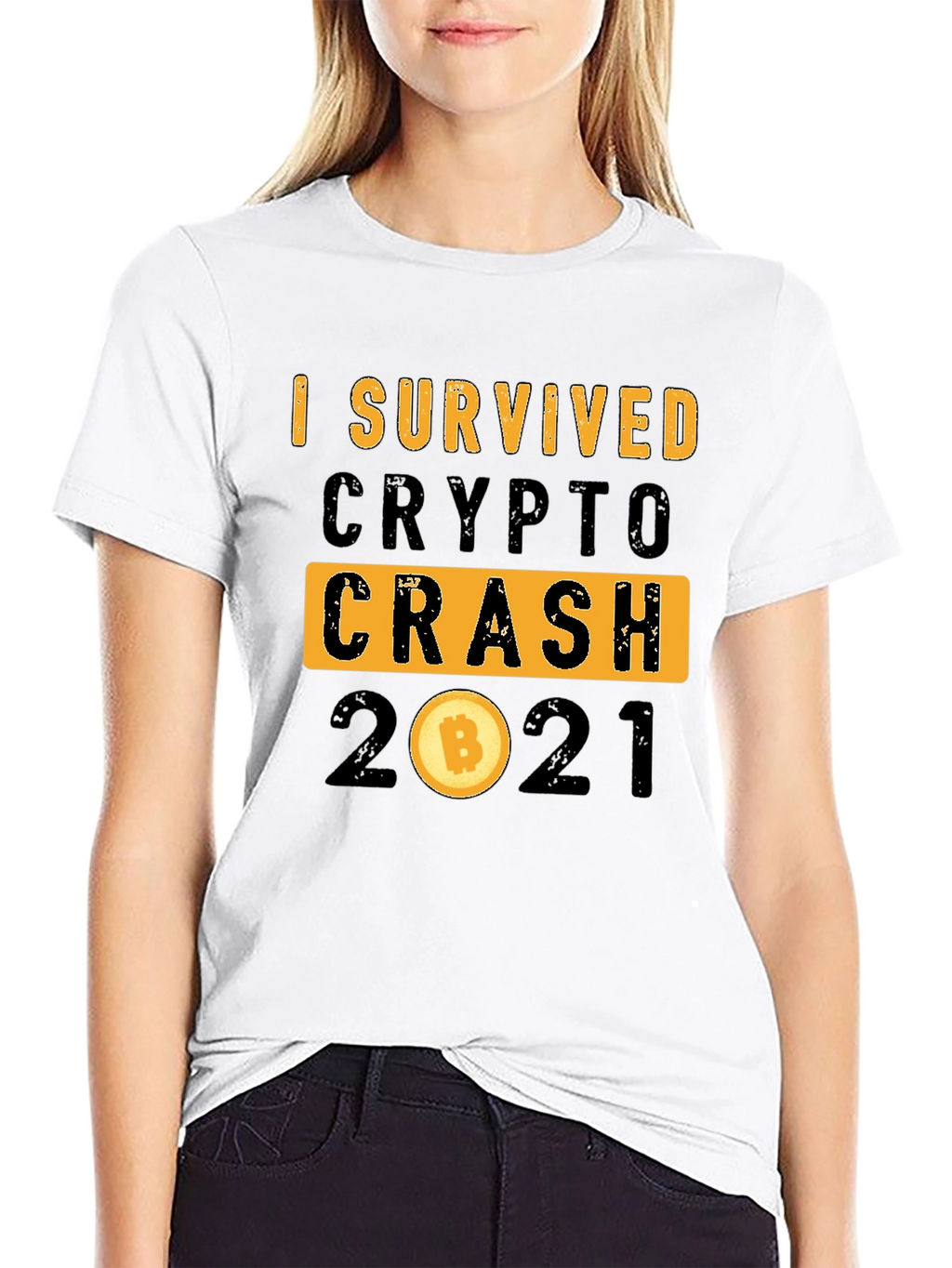 I Survived Crypto Crash 2021 T-Shirt