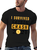 I Survived Crypto Crash 2021 T-Shirt