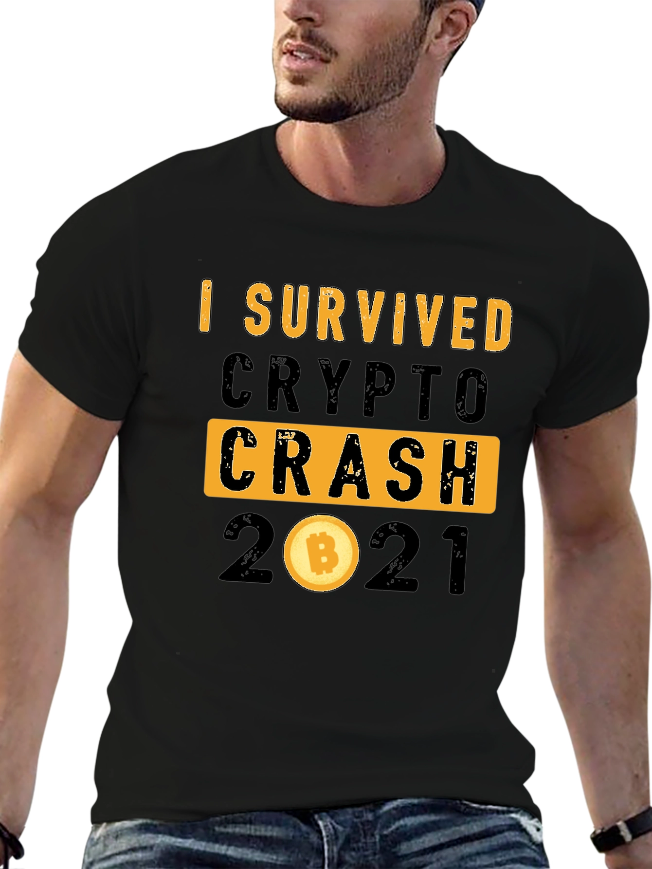 I Survived Crypto Crash 2021 T-Shirt