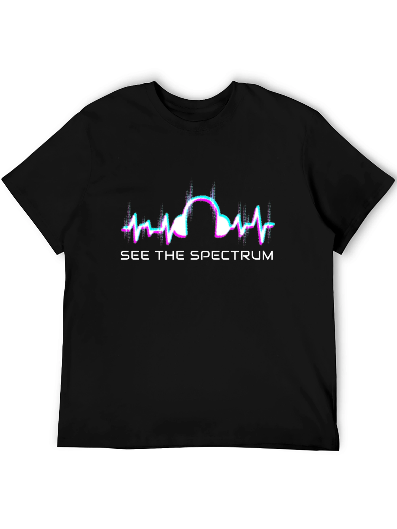 See the Spectrum Graphic T-Shirt - Music Lover Tee