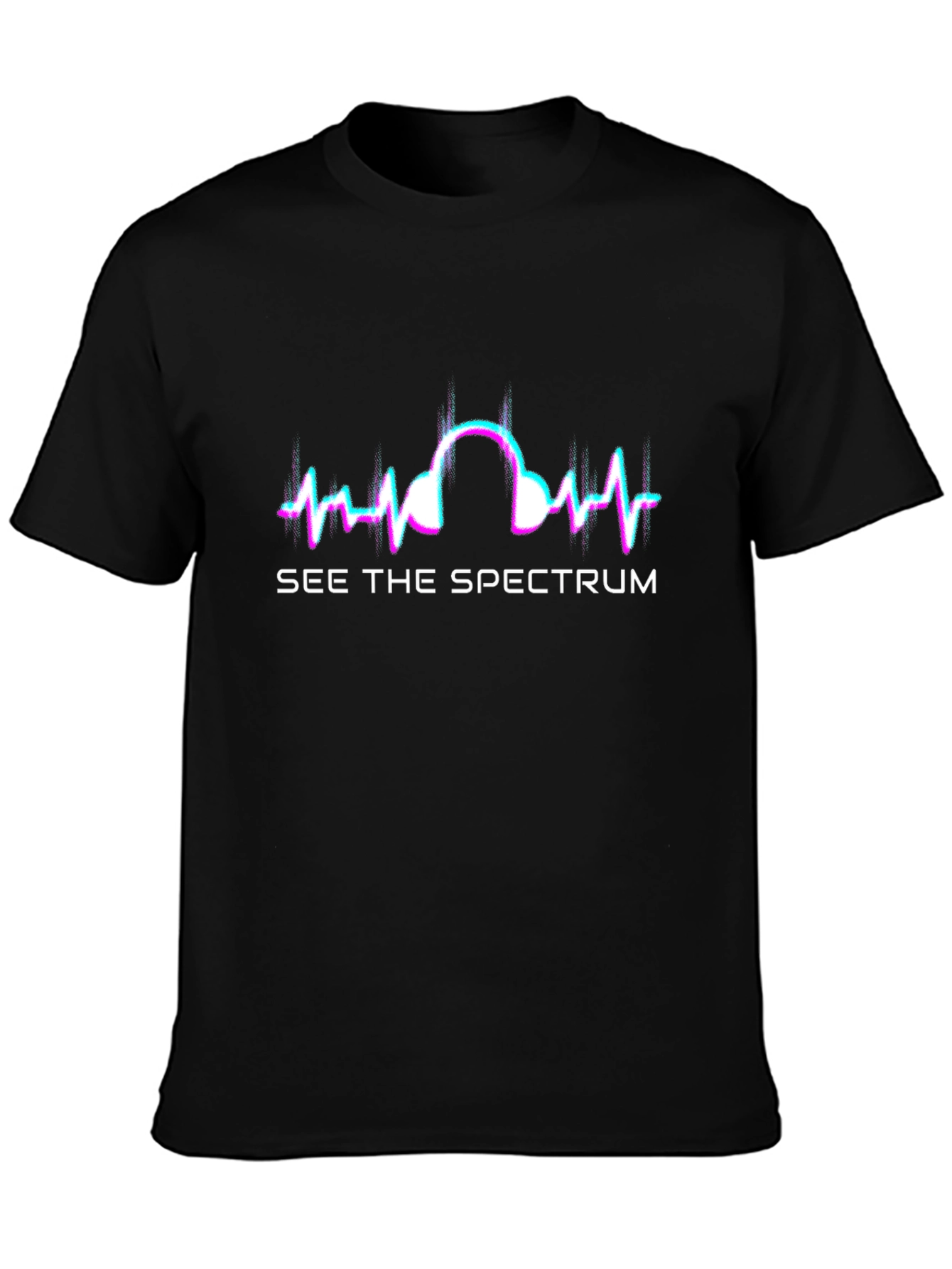 See the Spectrum Graphic T-Shirt - Music Lover Tee
