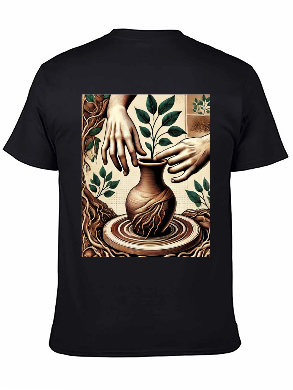 Nature Art T-Shirt - Organic Design
