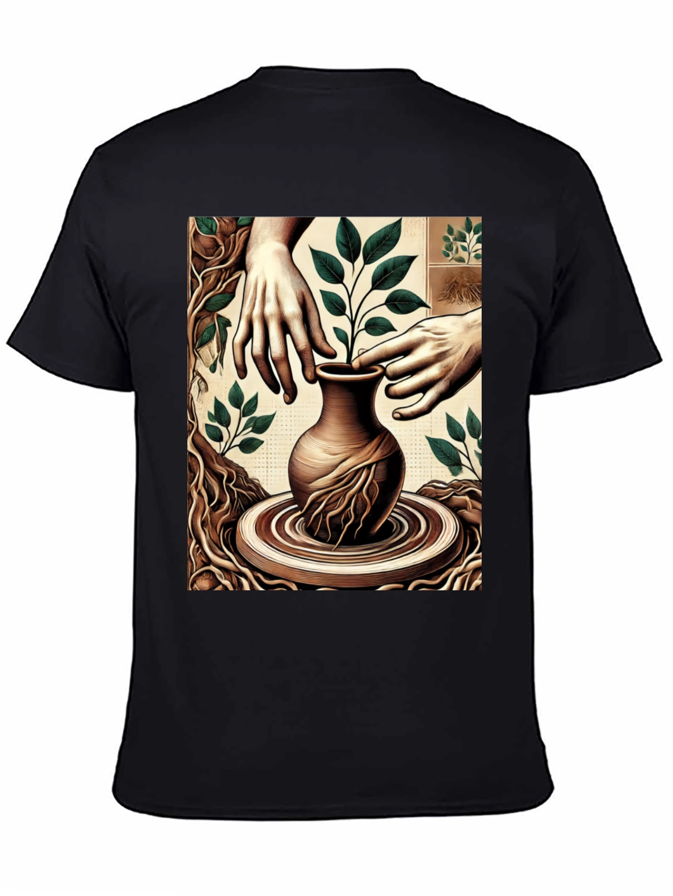Nature Art T-Shirt - Organic Design