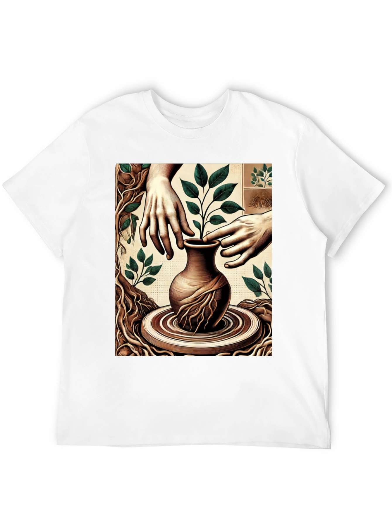 Nature Art T-Shirt - Organic Design
