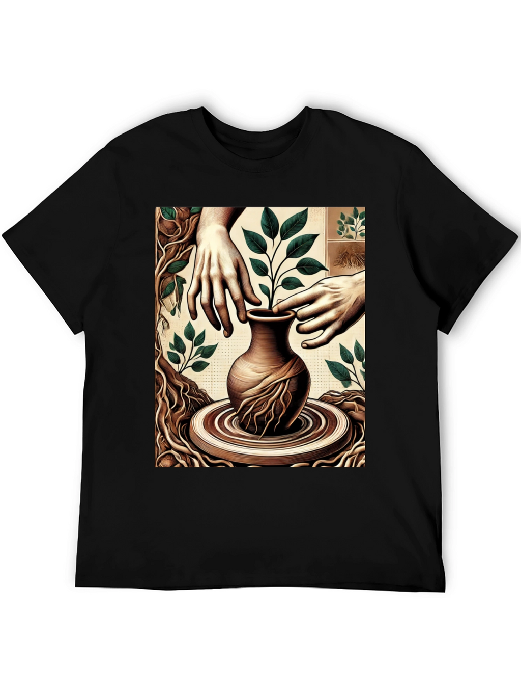 Nature Art T-Shirt - Organic Design