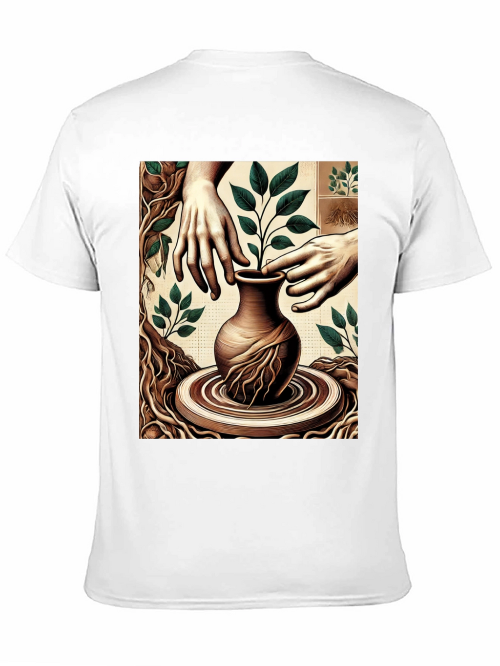 Nature Art T-Shirt - Organic Design
