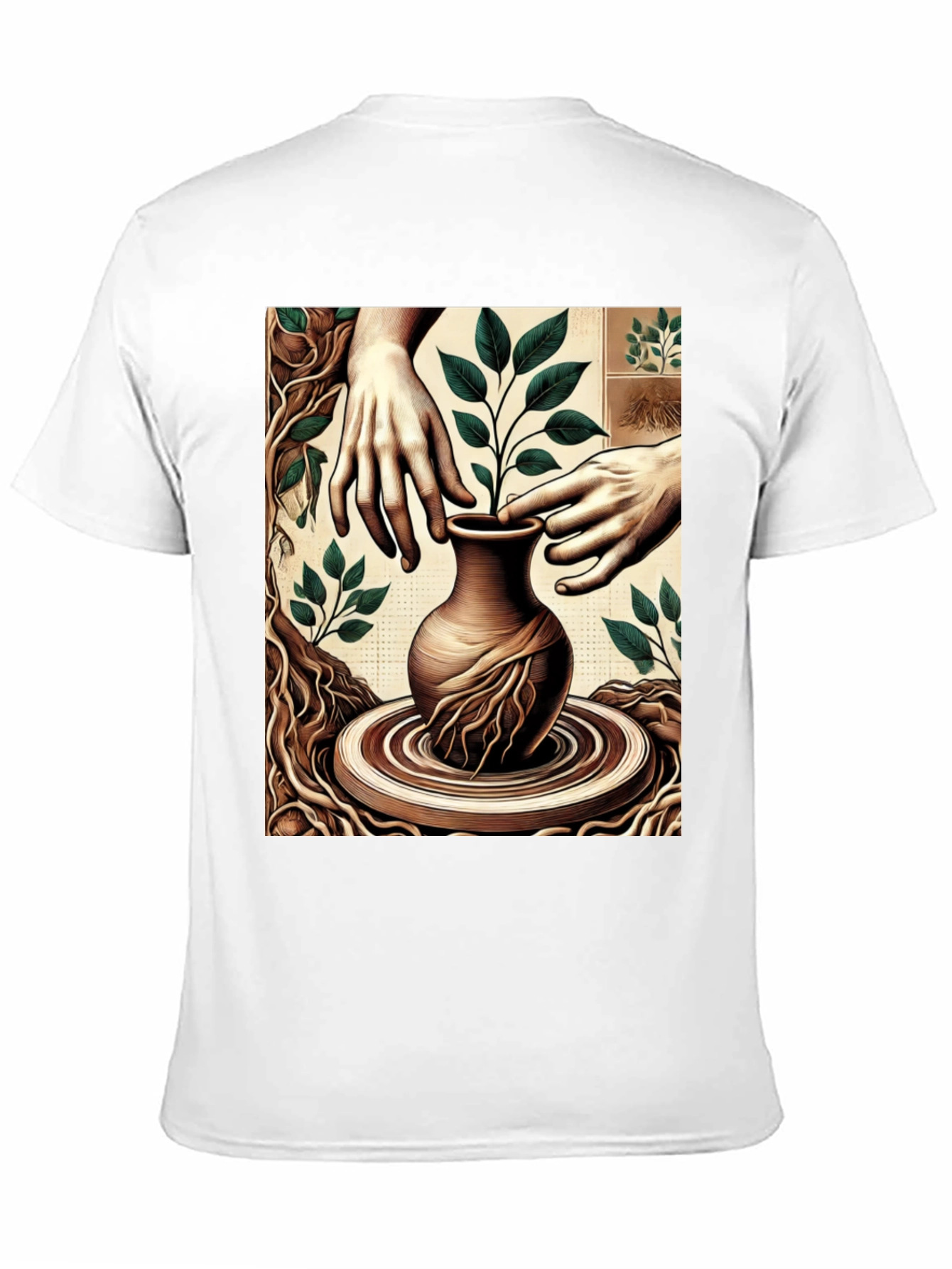Nature Art T-Shirt - Organic Design