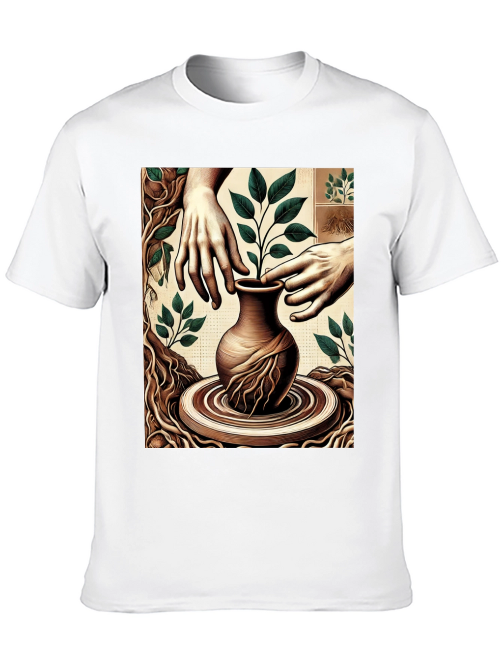 Nature Art T-Shirt - Organic Design