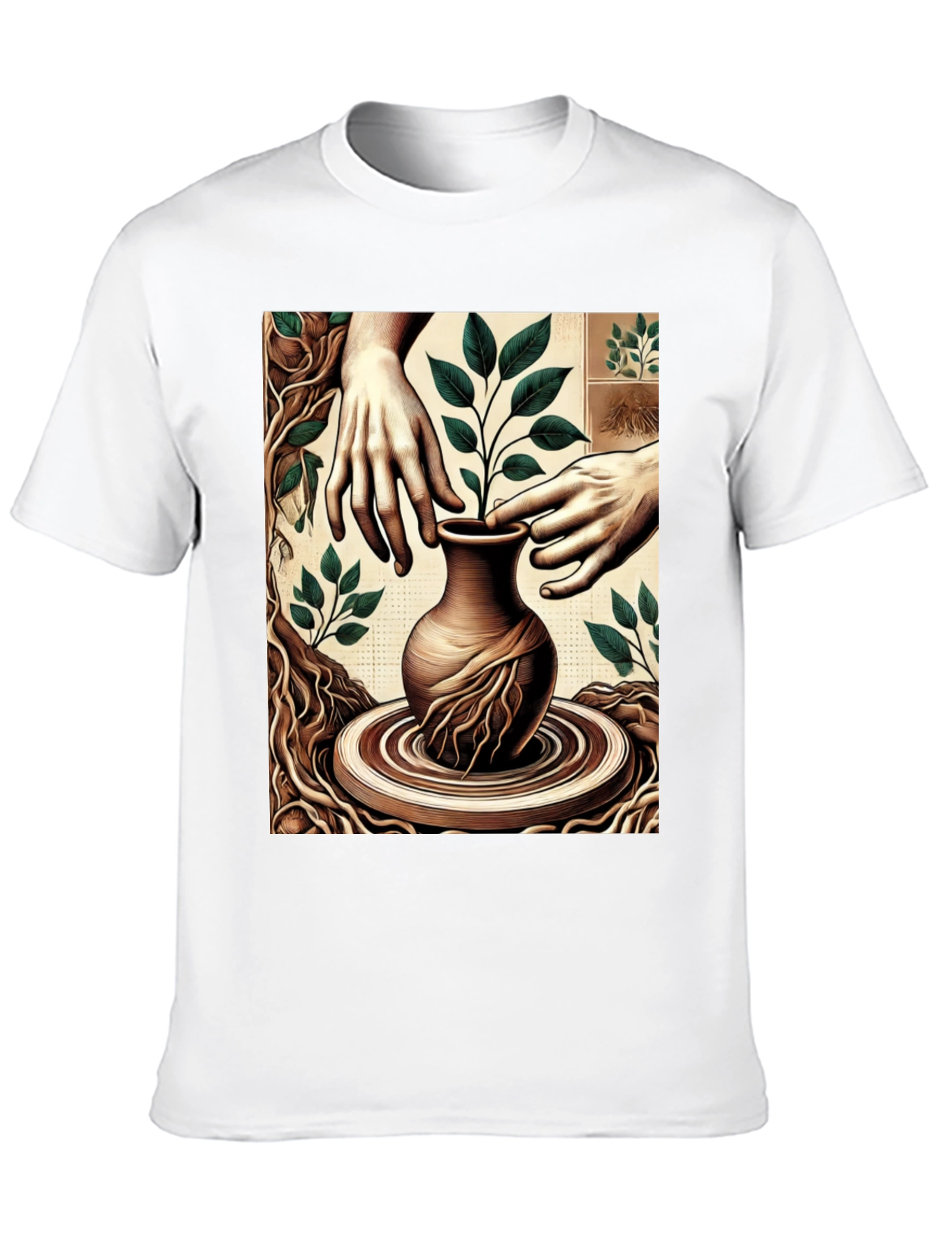 Nature Art T-Shirt - Organic Design