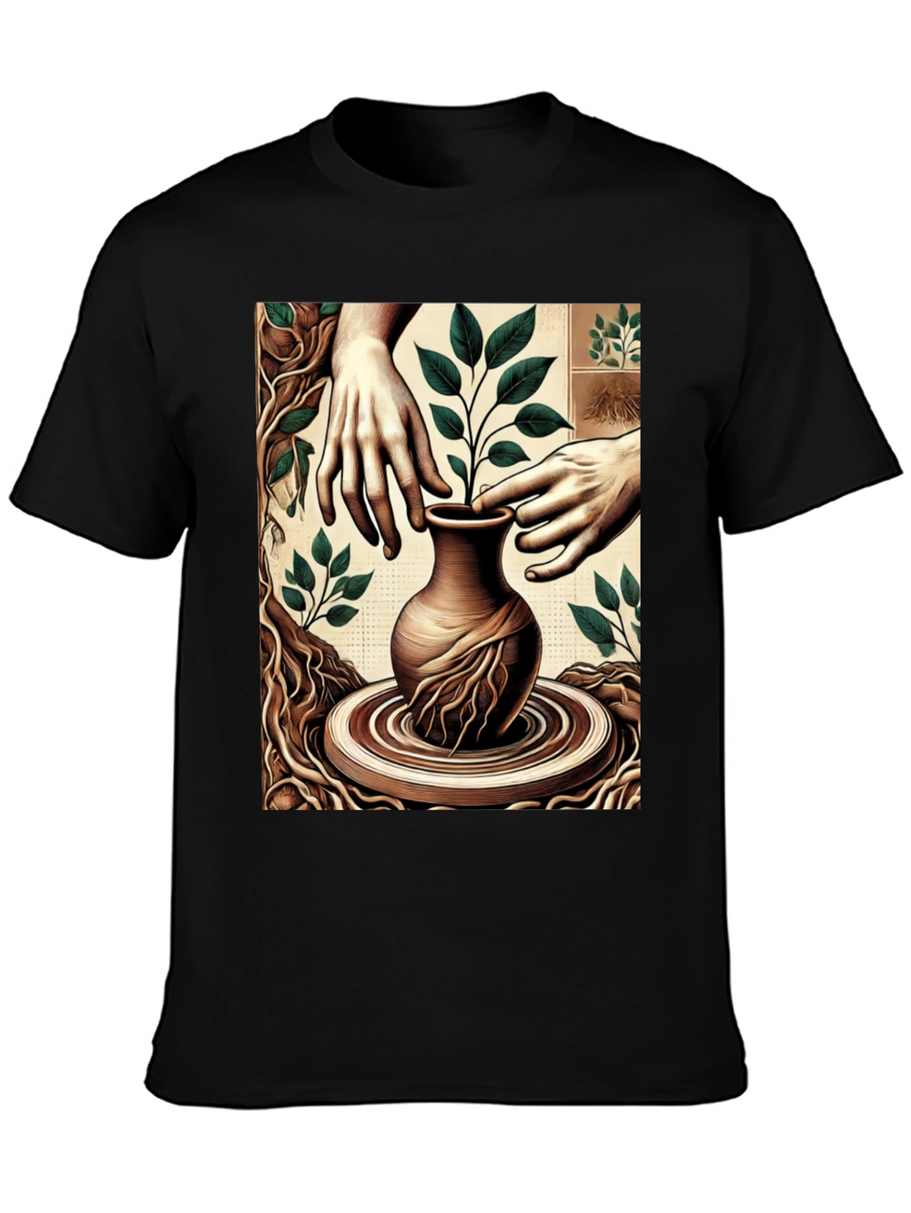 Nature Art T-Shirt - Organic Design