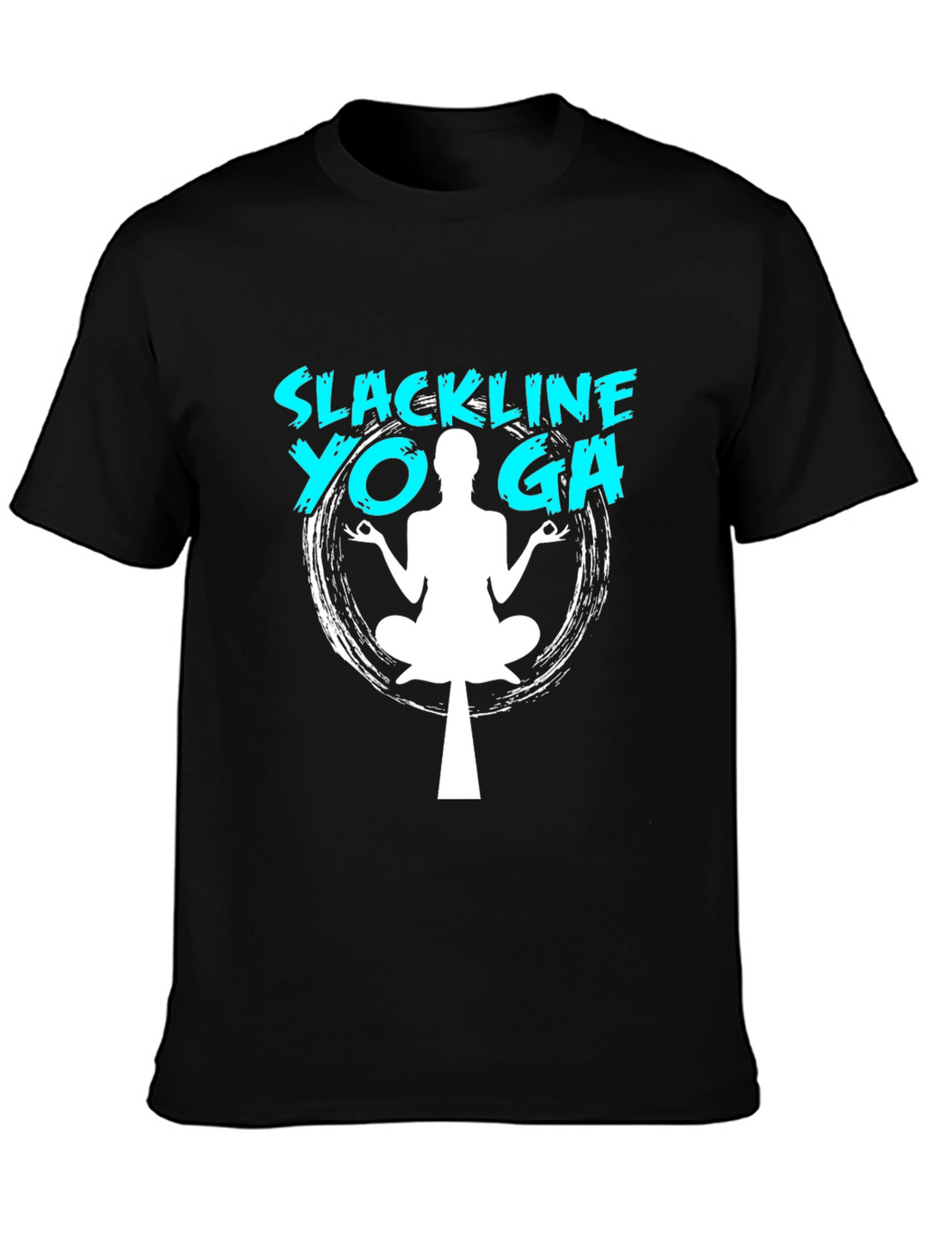 Slackline Yoga T-Shirt - Balance & Zen