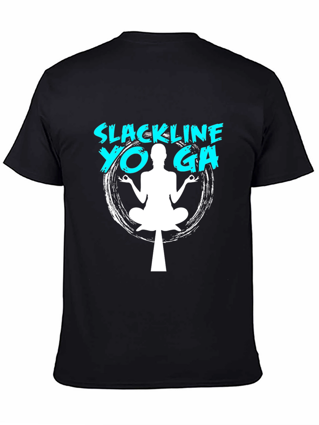 Slackline Yoga T-Shirt - Balance & Zen