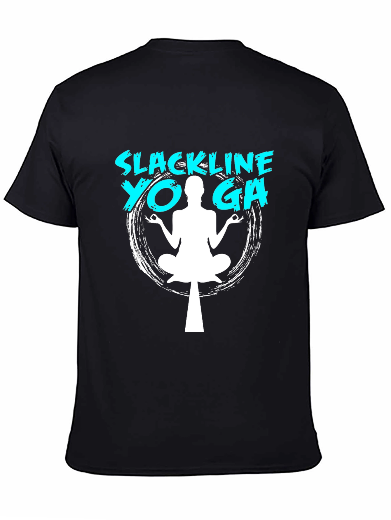 Slackline Yoga T-Shirt - Balance & Zen