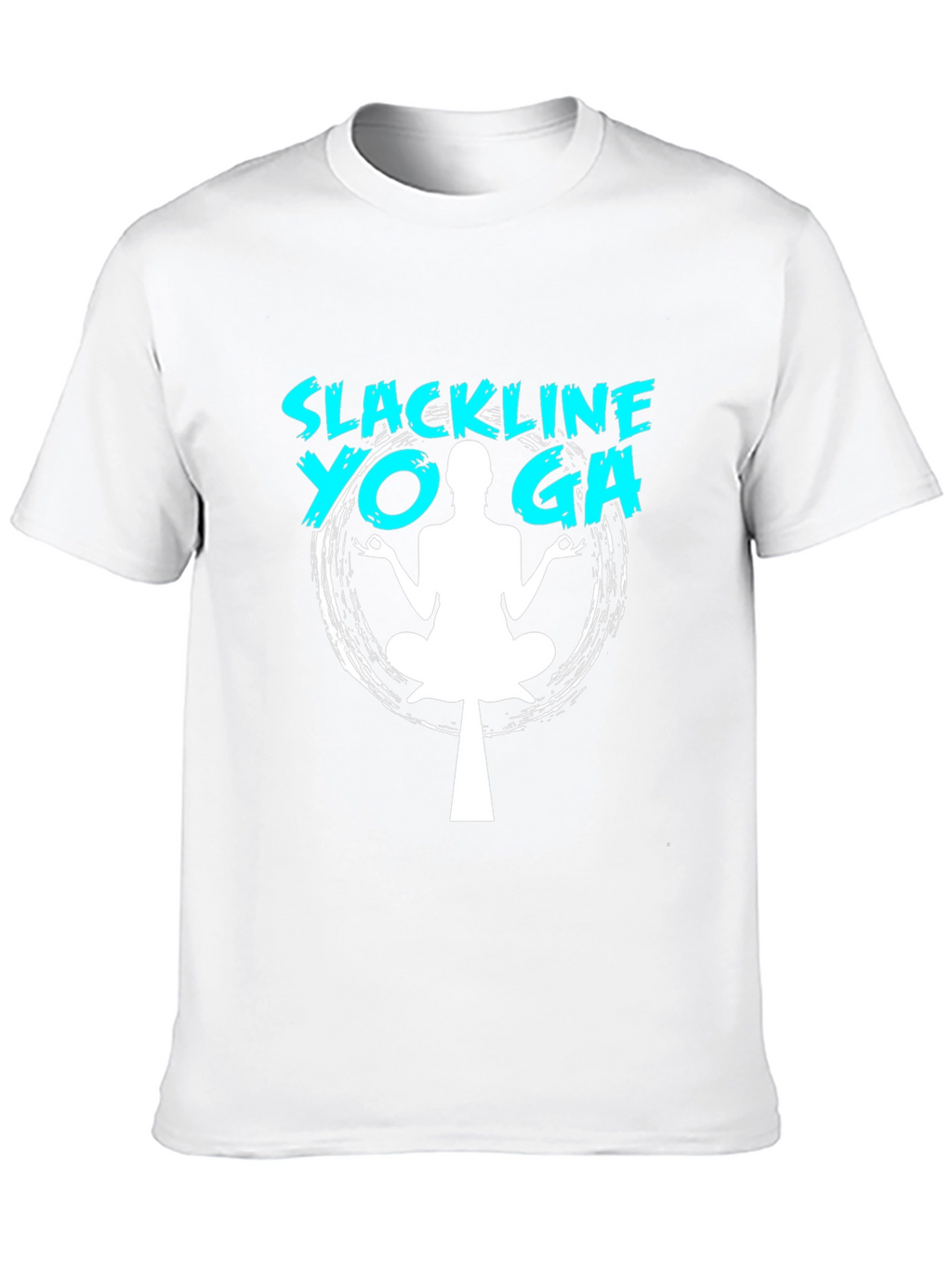 Slackline Yoga T-Shirt - Balance & Zen
