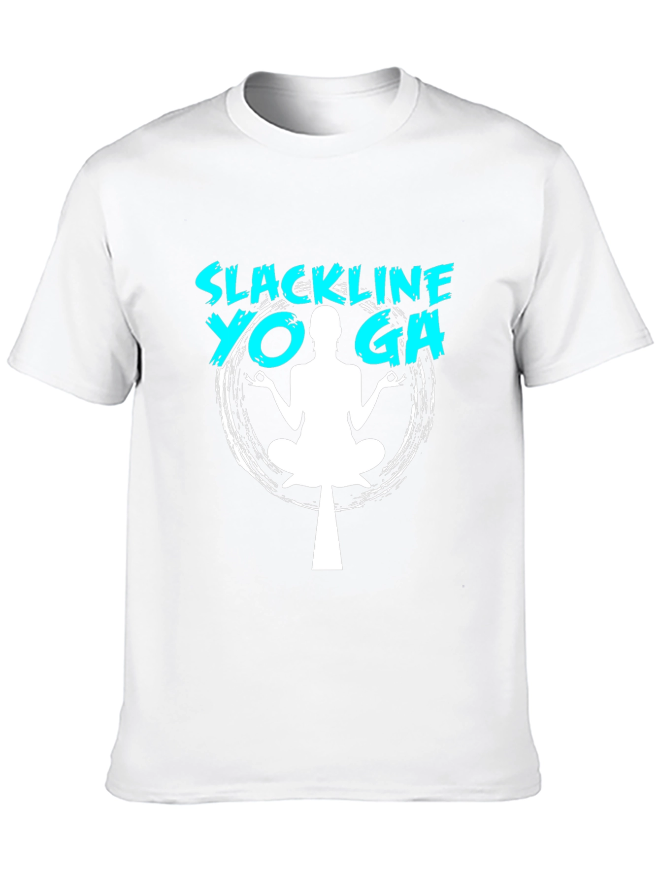 Slackline Yoga T-Shirt - Balance & Zen