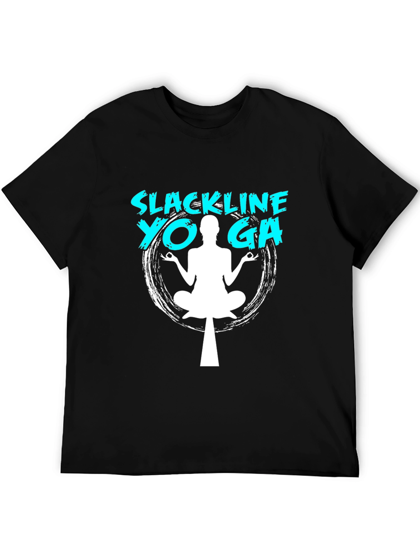 Slackline Yoga T-Shirt - Balance & Zen