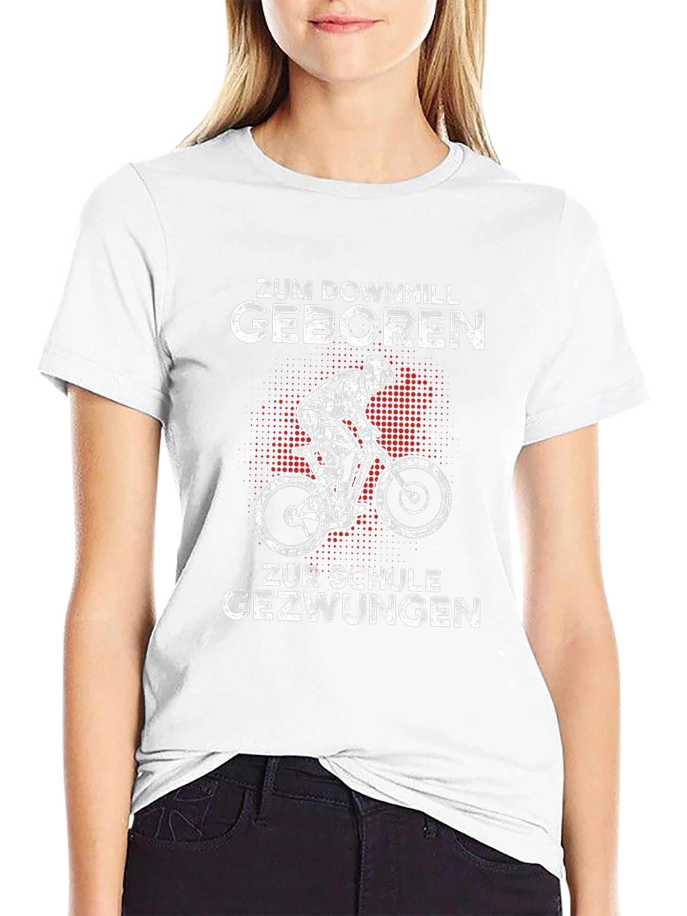 Downhill Born T-Shirt - Mountain Biking Tee