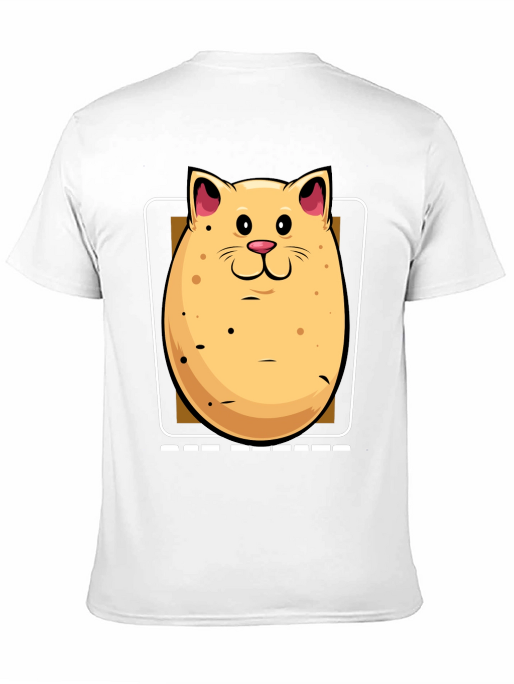 Potato Cat Graphic Tee - Funny & Unique T-Shirt