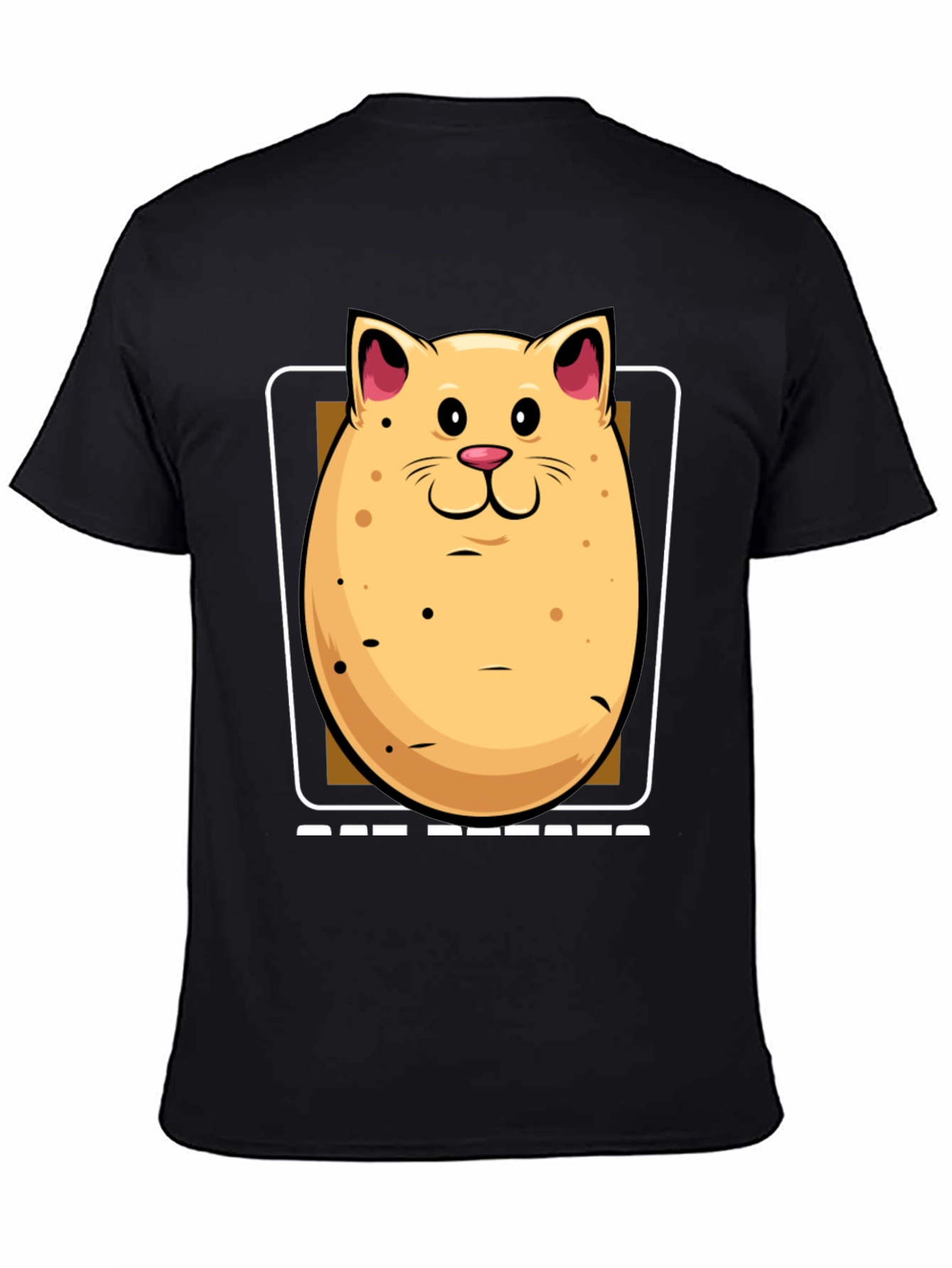 Potato Cat Graphic Tee - Funny & Unique T-Shirt