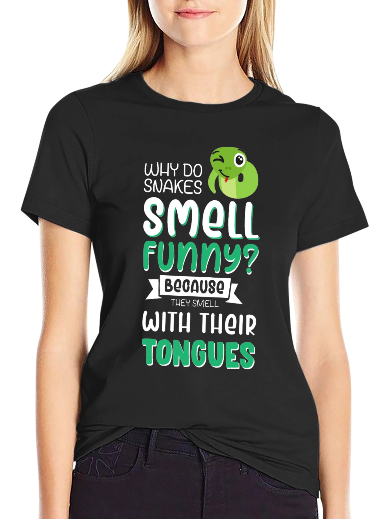 Funny Snake T-Shirt: Why Do Snakes Smell Funny?