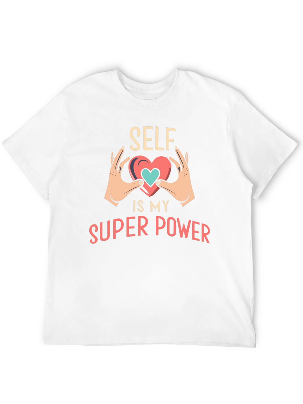 Self is My Superpower Black T-Shirt