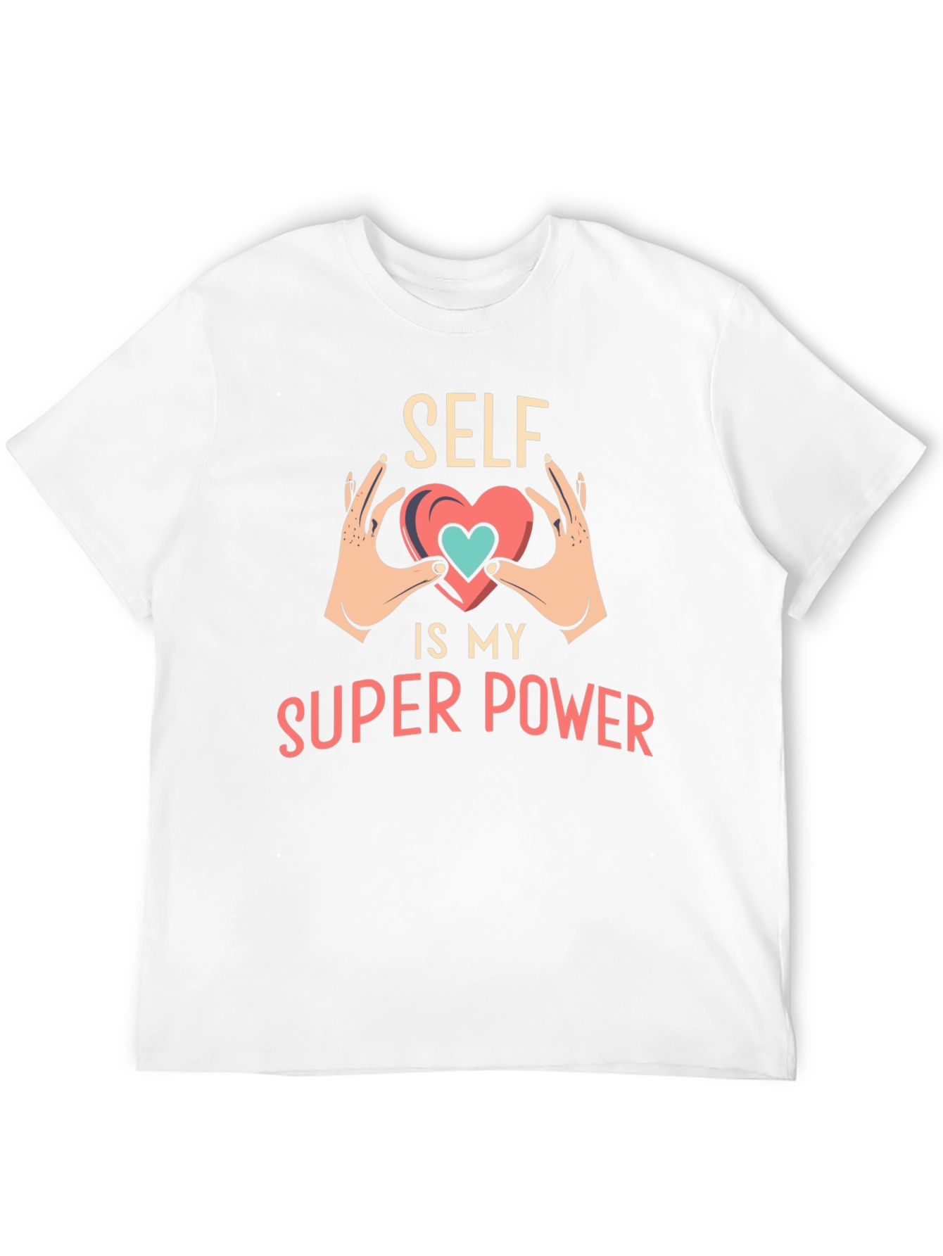 Self is My Superpower Black T-Shirt
