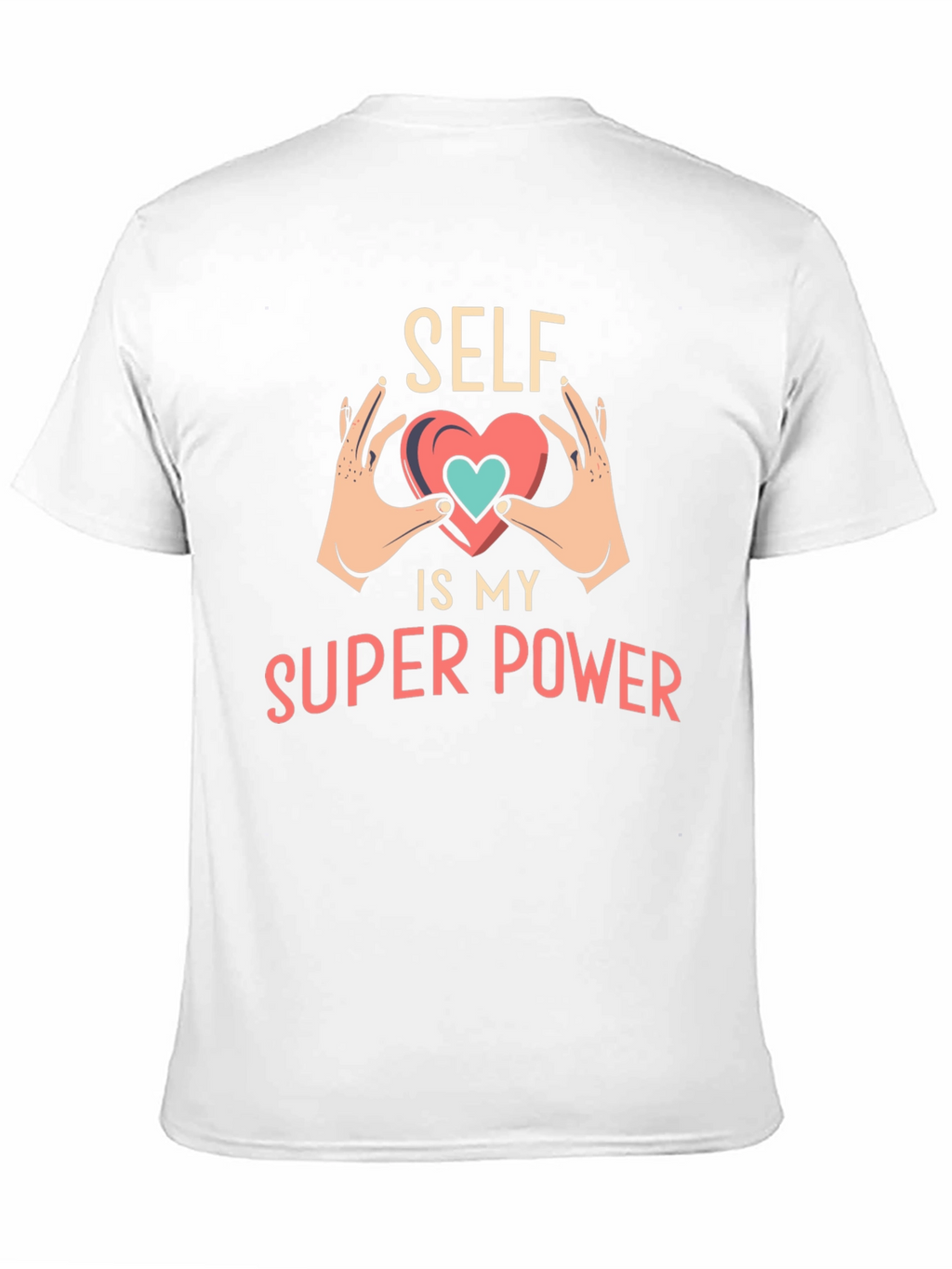 Self is My Superpower Black T-Shirt