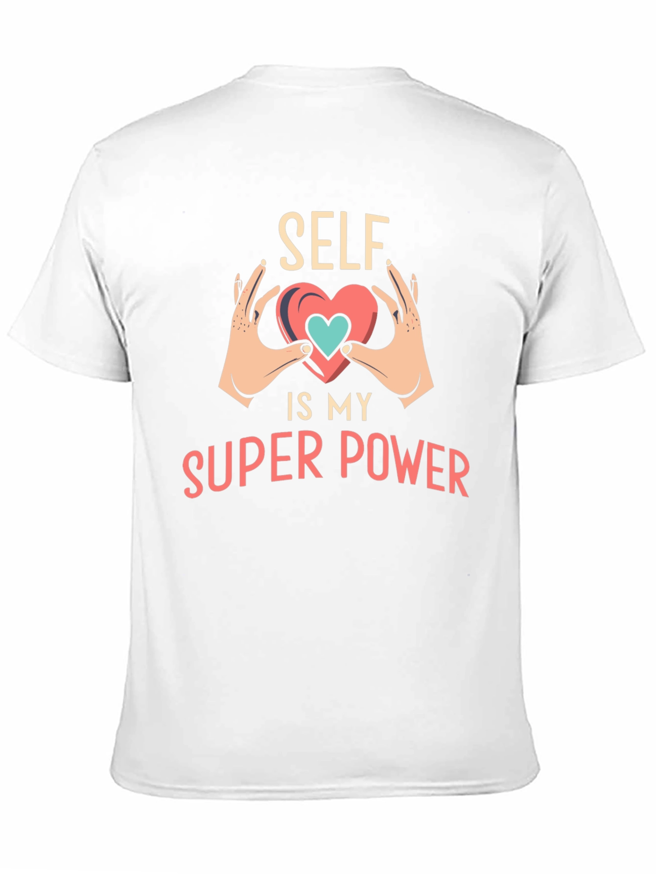 Self is My Superpower Black T-Shirt