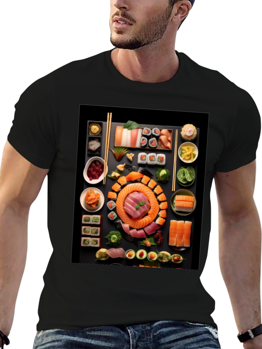 Sushi T-Shirt: Unique Foodie Fashion