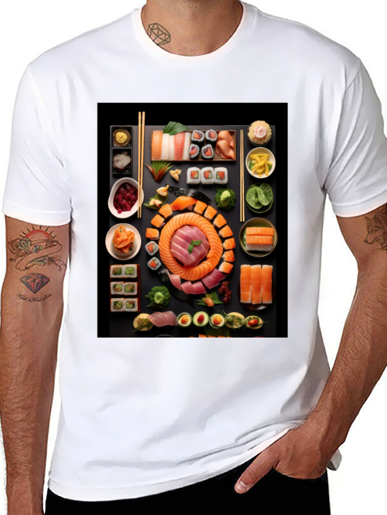 Sushi T-Shirt: Unique Foodie Fashion