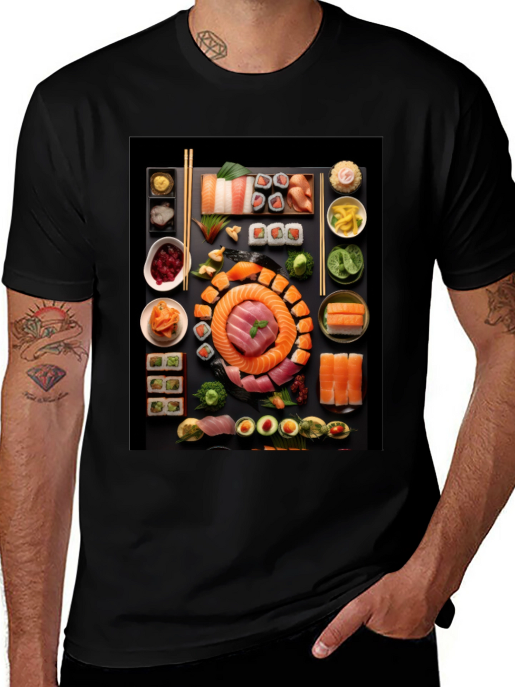 Sushi T-Shirt: Unique Foodie Fashion