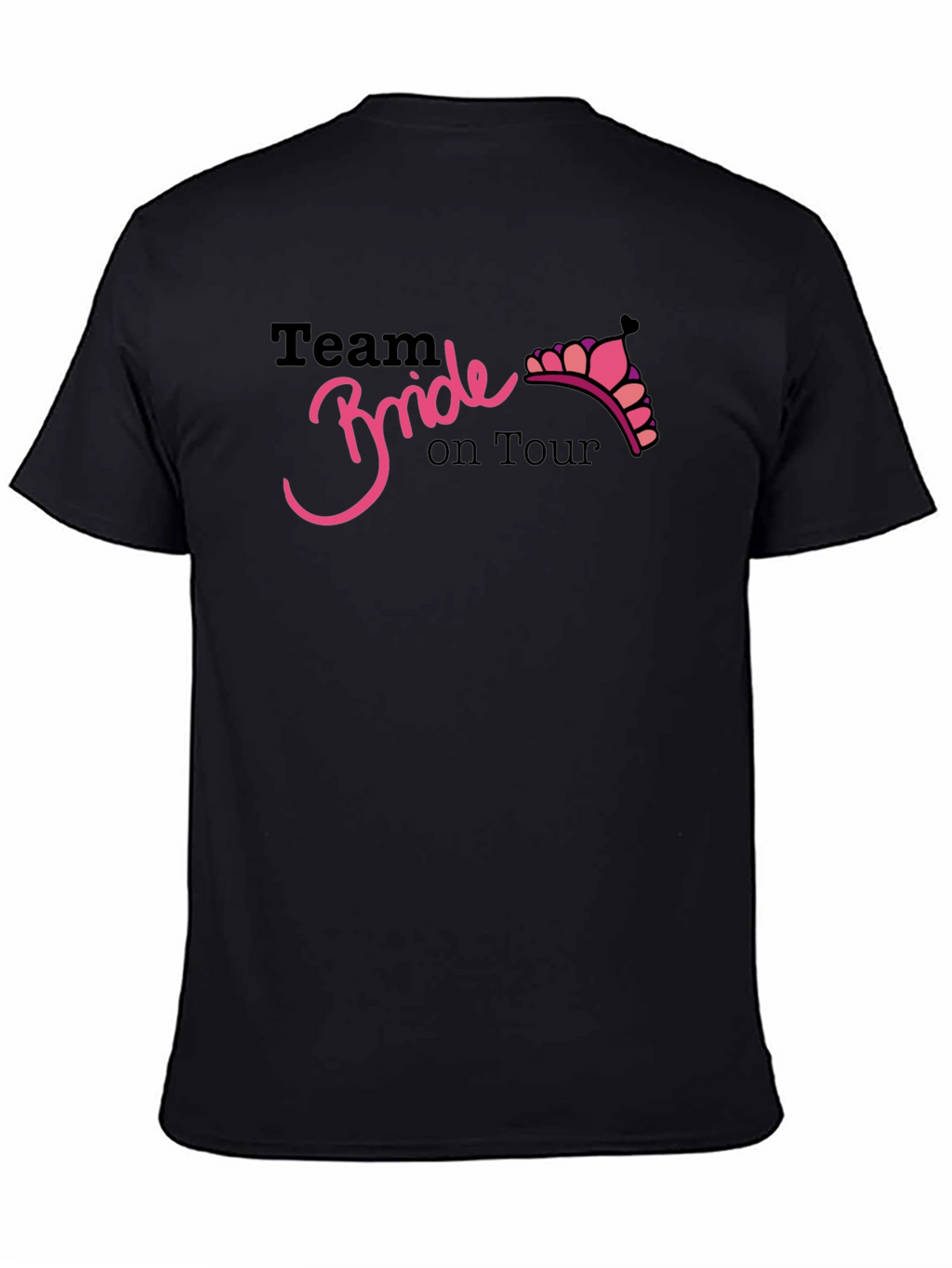 Team Bride On Tour Black Tee