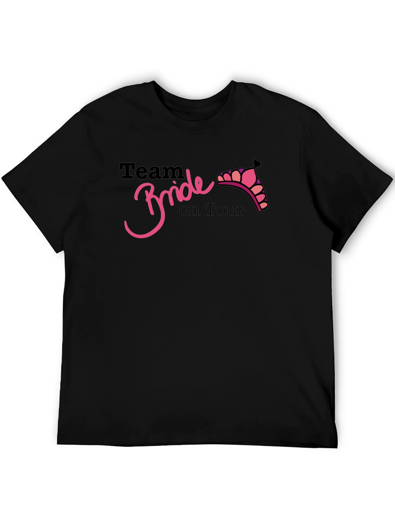 Team Bride On Tour Black Tee
